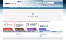 Tablet Screenshot of immocontact.com